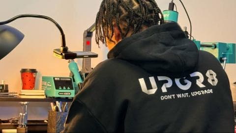 UPGR8 workshop and repair work
