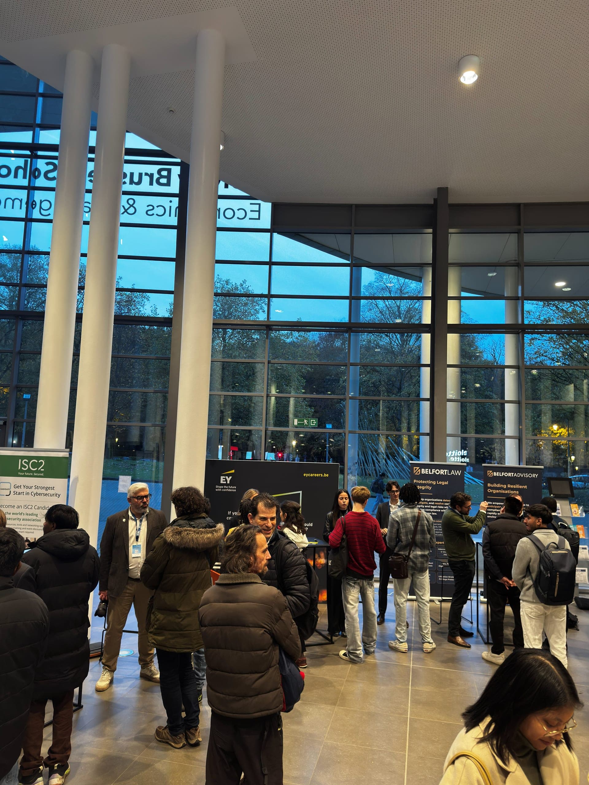 Road2Cyber Tech & Cyber Job Fair · ISC2 Conference, Brussels